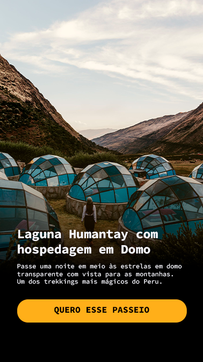 foto de domos transparentes, utilizados para hospedagem na Laguna Humantay - Passeios em cusco, Peru - Fui Gostei Trips.