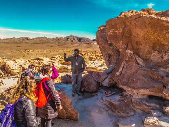 Pessoas no Tour ao Vale do Arco Iris no Atacama