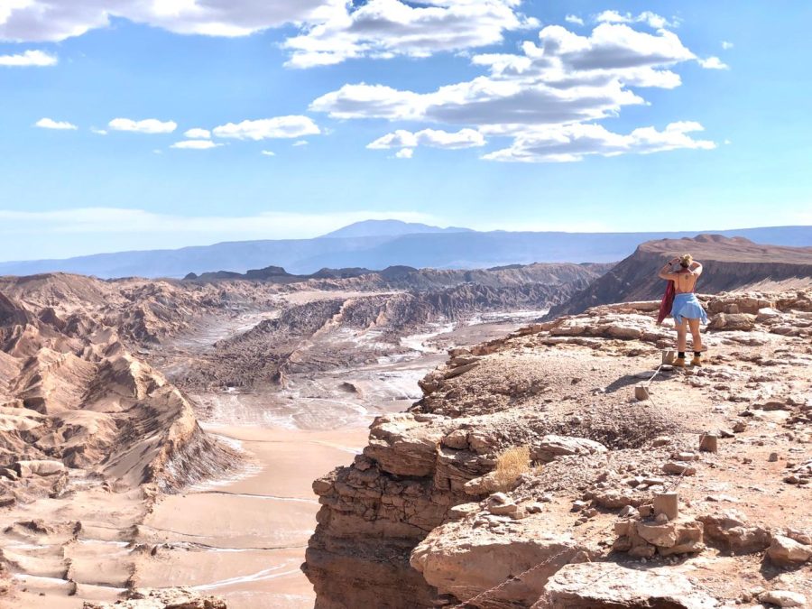 Paisagem no Valle da la Luna