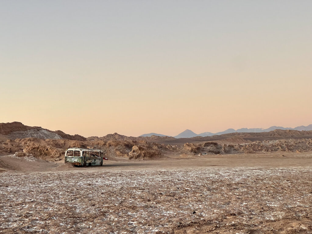Vallecito con Micro Abandonada - Deserto do Atacama