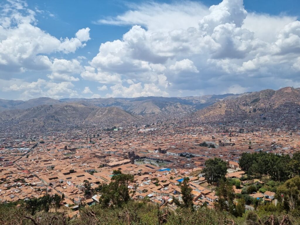 Mirante em Cusco