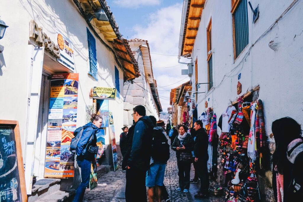 Ruas de Cusco. 