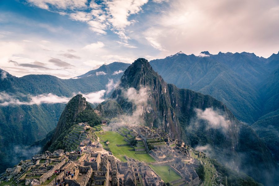 Paisagem de Machu Picchu