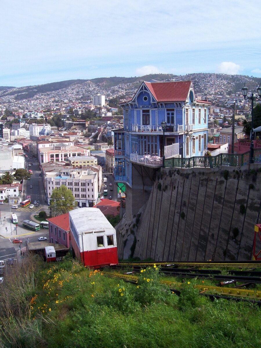 funicular de Valparaíso, Chile