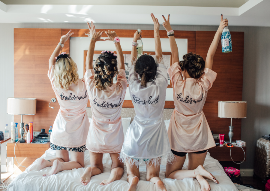 mulheres em despedida de solteira
